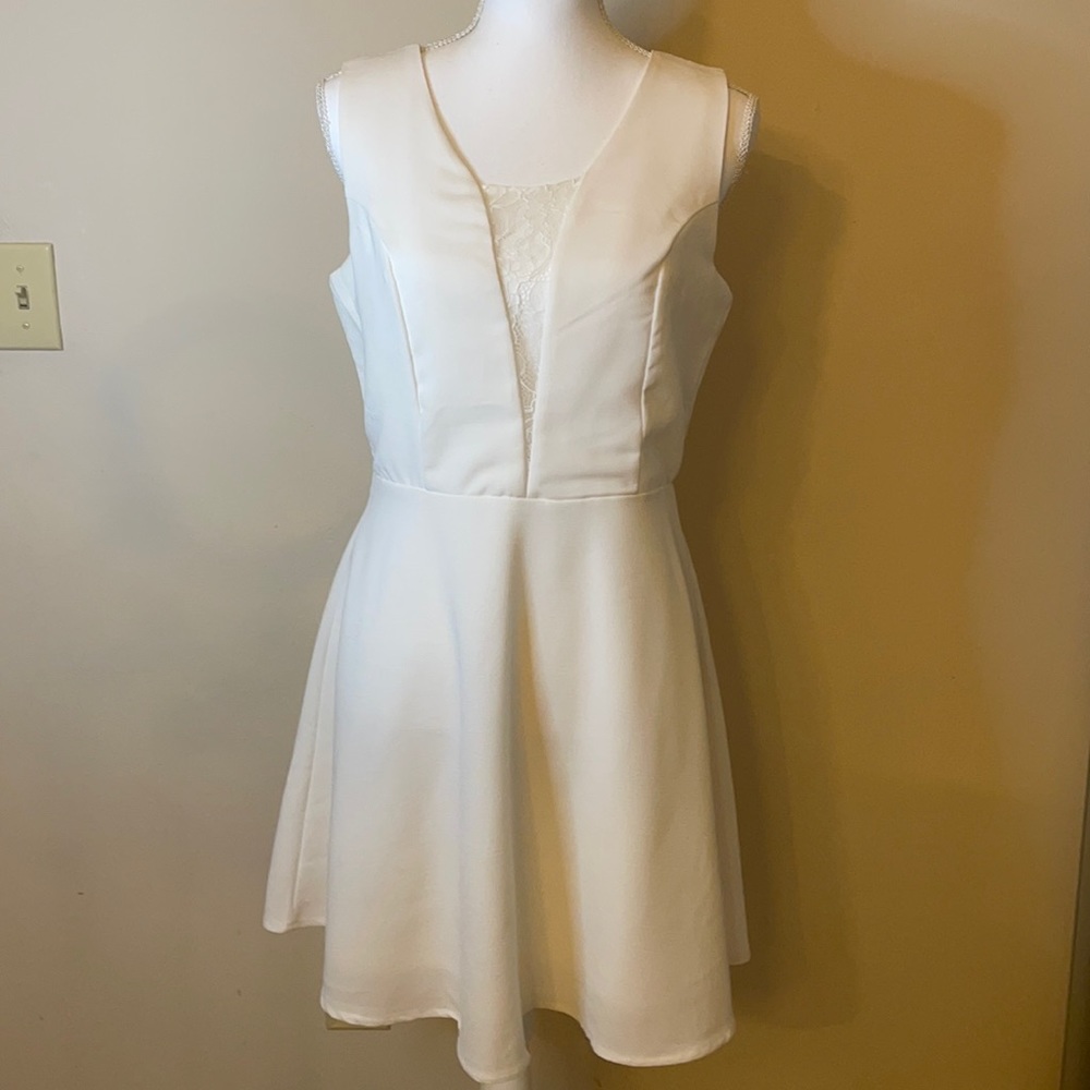 Max and Riley White Dress